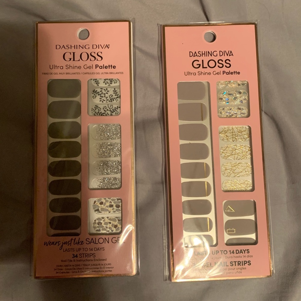 Gel nail overlays